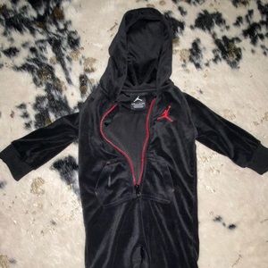 Michael Jordan Velour Infant zip Onsie 6-9 months